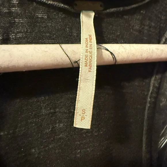 Free People Black and Gold Mini Summer Daze Dress - Picture 5 of 9